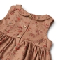 Mobile Preview: Wheat Baby Kleid Eila berry dustflowers